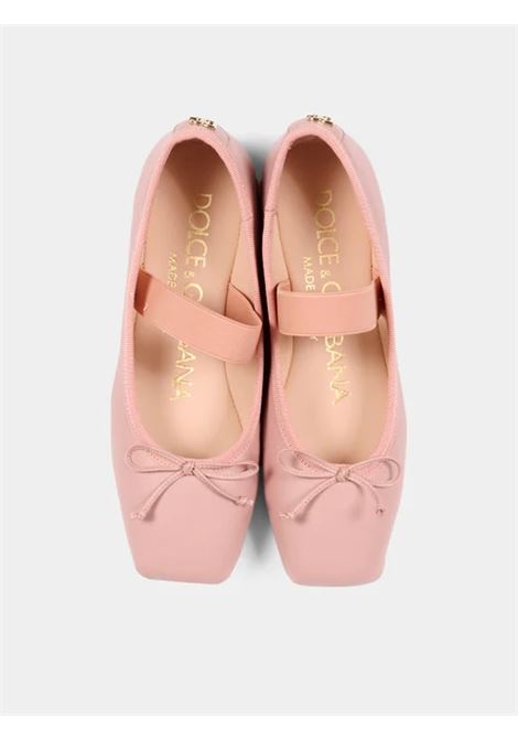 Ballerine con logo DOLCE & GABBANA KIDS | D11395 AX62684550